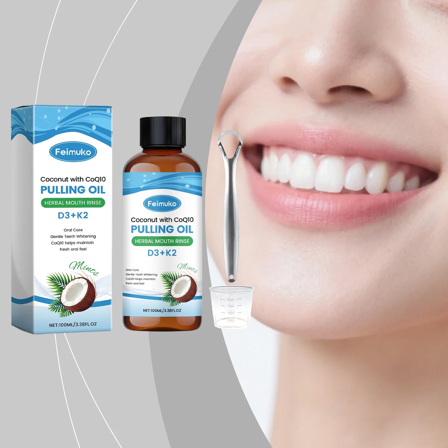 Fresh Breath Mouthwash Set | Daily Oral Care for Teeth