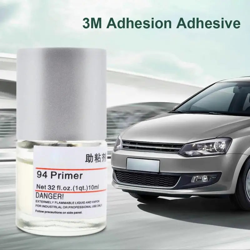 10ML 94 Adhesive Primer Adhesion Promoter Increase The Adhesion Car Wrapping Application Tool Car Door Styling For Tape Peaceful Pleasures Health and Wellness