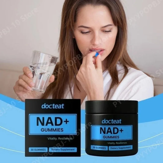 NAD+ Gummies – Daily Energy & Vitality Support | Adults NAD+ Supplement Gummies Peaceful Pleasures Health and Wellness