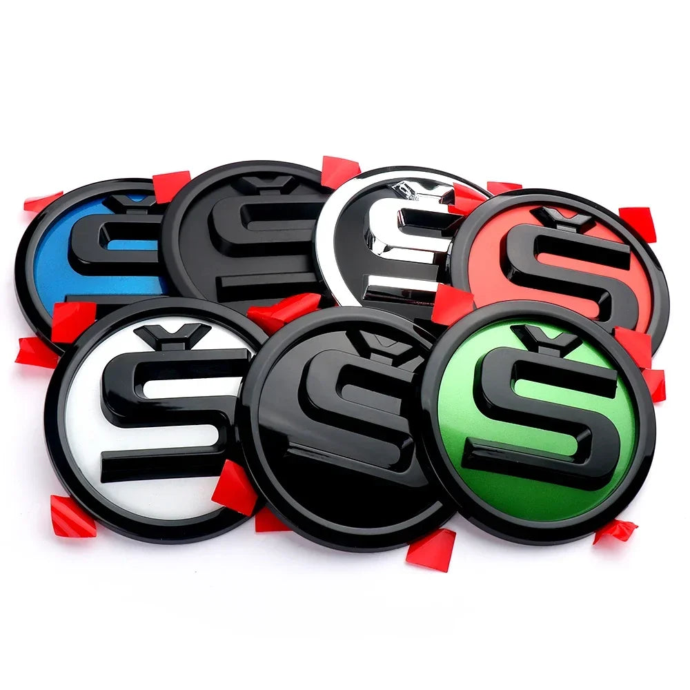 Skoda Hood Trunk Badge Emblem 80/90/100mm ABS Sticker
