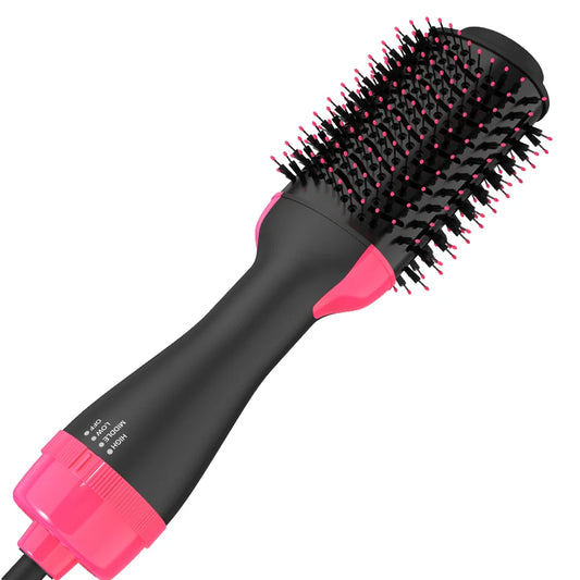 LISAPRO 2 IN 1 One Step Hair Dryer and Volumizer Hair Straightener Hot Air Brush Hair Curler Hair Beauty and Health Styling Peaceful Pleasures Health and Wellness