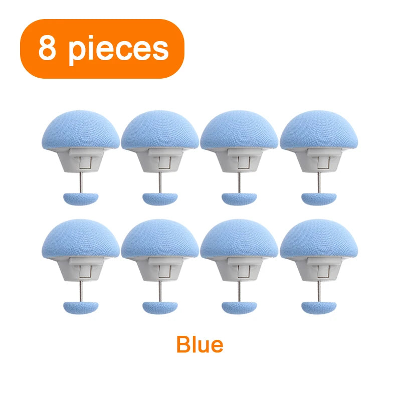 Mushroom Quilt Clips | Non-Slip Bed Sheet Blanket Fasteners
