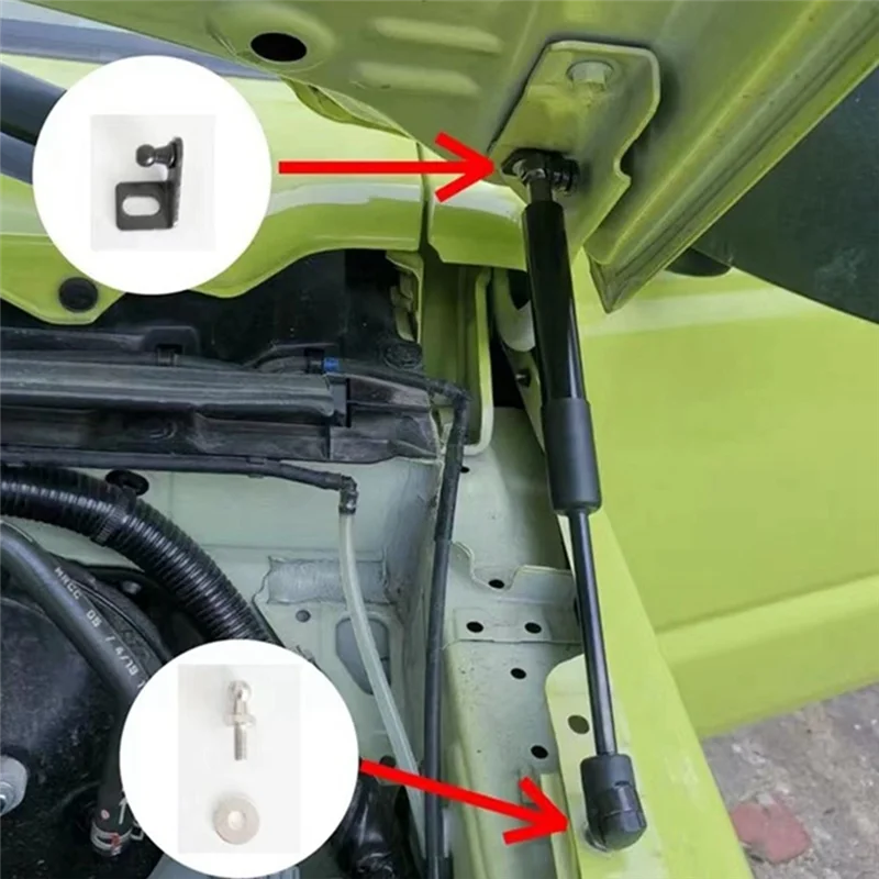Hydraulic Hood Lift Support Rods – Suzuki Jimny JB64 JB74 2019-2022