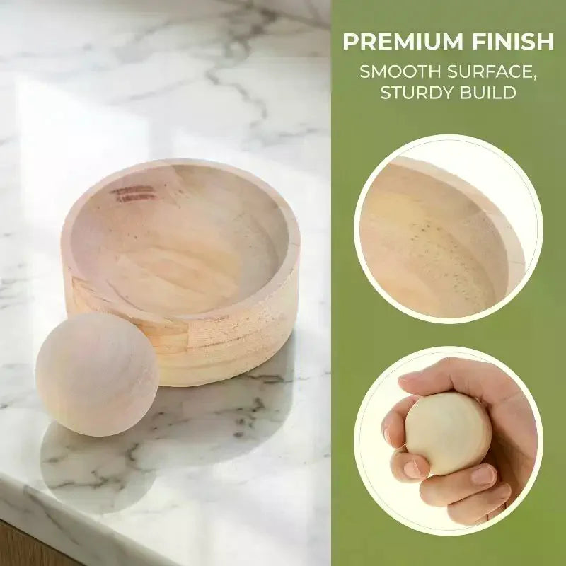 Wooden Dumpling Wrapper Press | Manual Skin Maker Mold