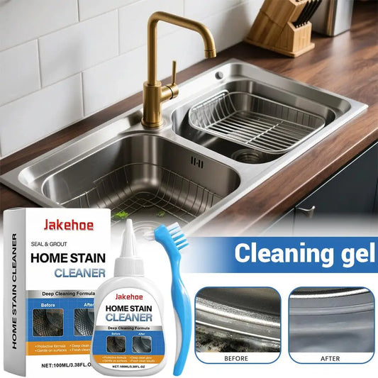 Heavy Duty Mold & Stain Remover Gel with Brush – 1/2/3 Pack Household Cleaning Gel Peaceful Pleasures Health and Wellness