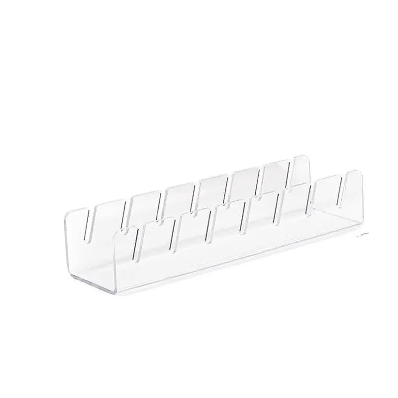 Lightweight Plastic Hat Organizer Rack Baseball Caps Peaked Caps Durable Space Saving Design for Desk Wardrobe Closet Dormitory Peaceful Pleasures Health and Wellness