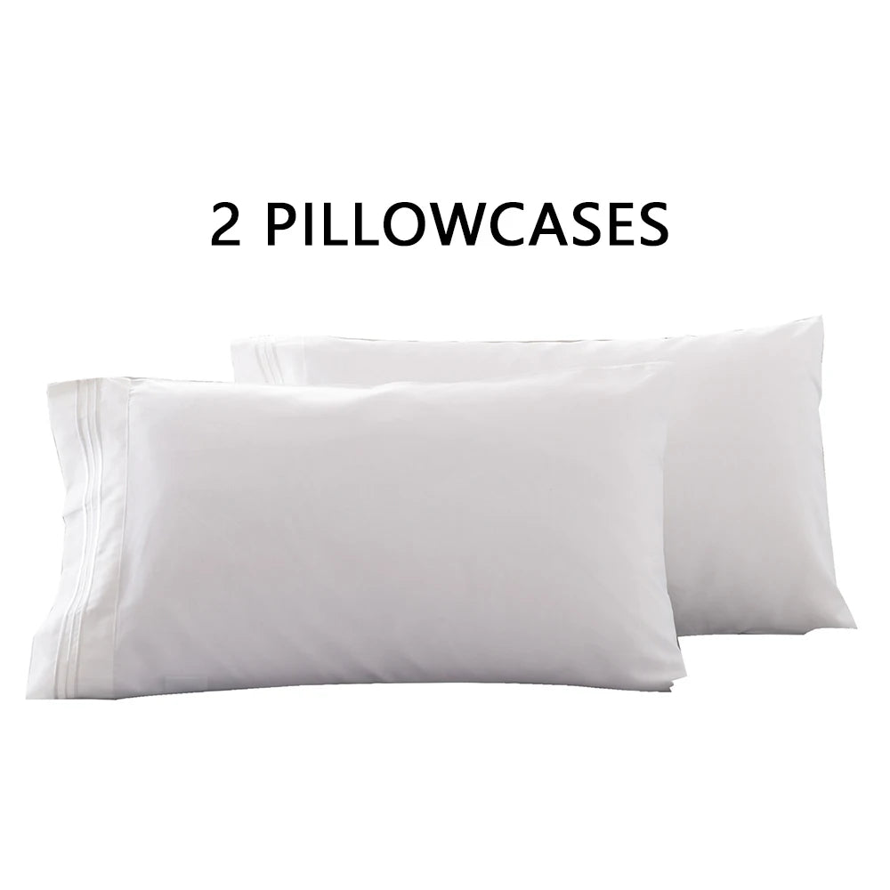 Battilo Soft Microfiber Pillowcase Set of 2 | Queen & King Size