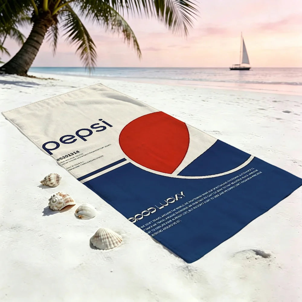 Quick-Dry Luxury Beach Towel | Soft Pool, Gym & Travel Towel Quick-Dry Beach Towel Peaceful Pleasures Health and Wellness