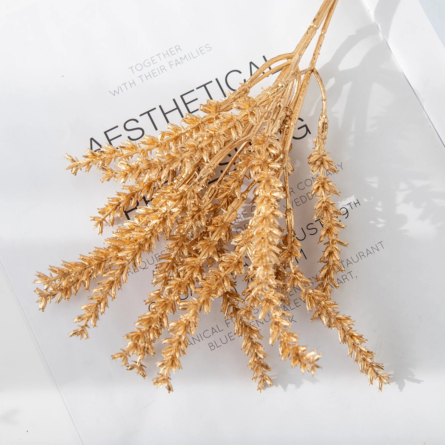 Artificial Wheat Ear Stems | Wedding & Home Garden Decor