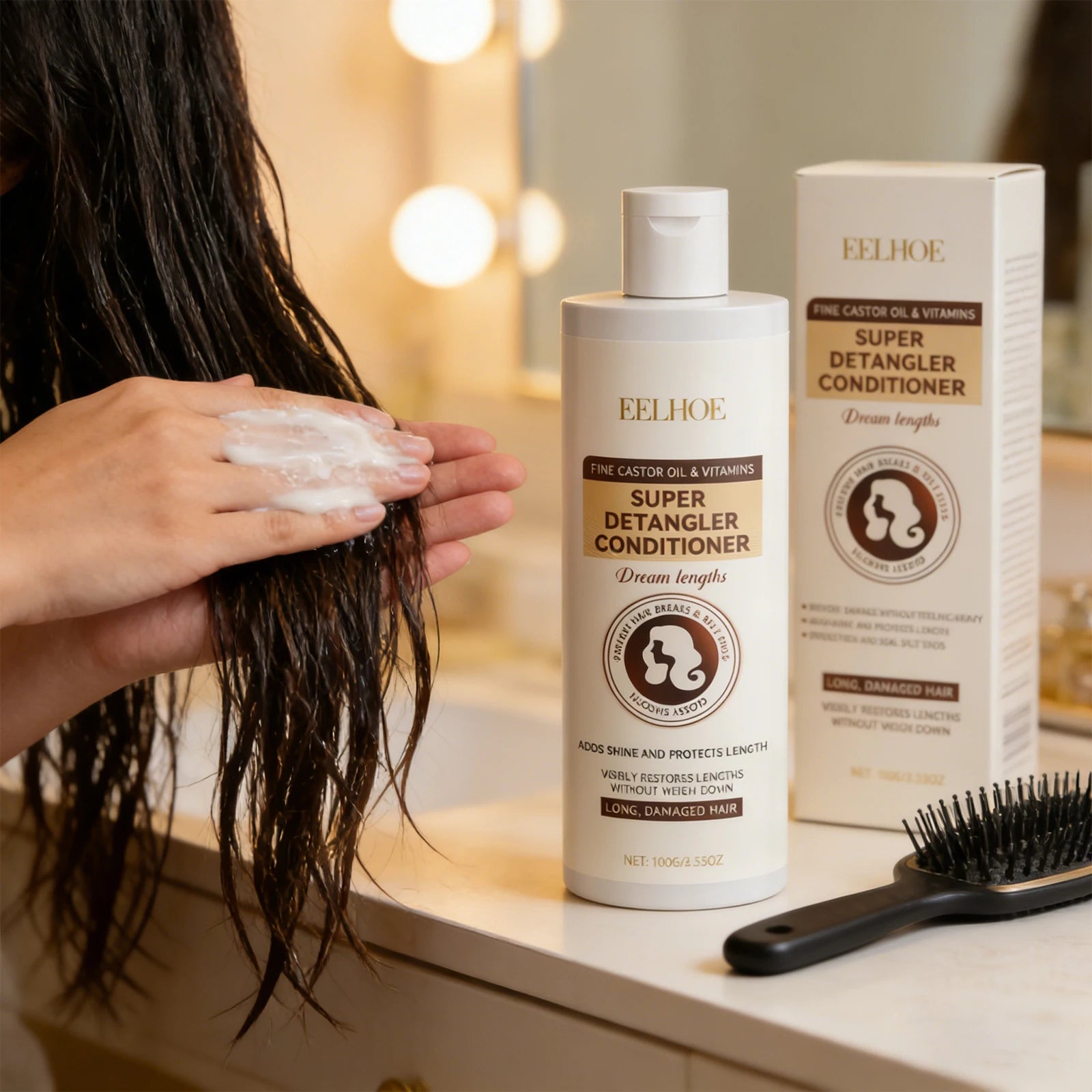Thermal Protection Hair Conditioner Repair Improving Frizz Hair Restore Natural Luster Strengthen Roots Moisturizing Conditioner Peaceful Pleasures Health and Wellness