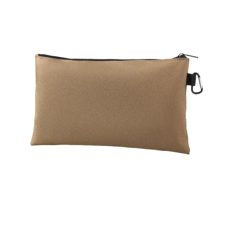 Multipurpose Tool Pouch Bag with Zipper & Carabiner