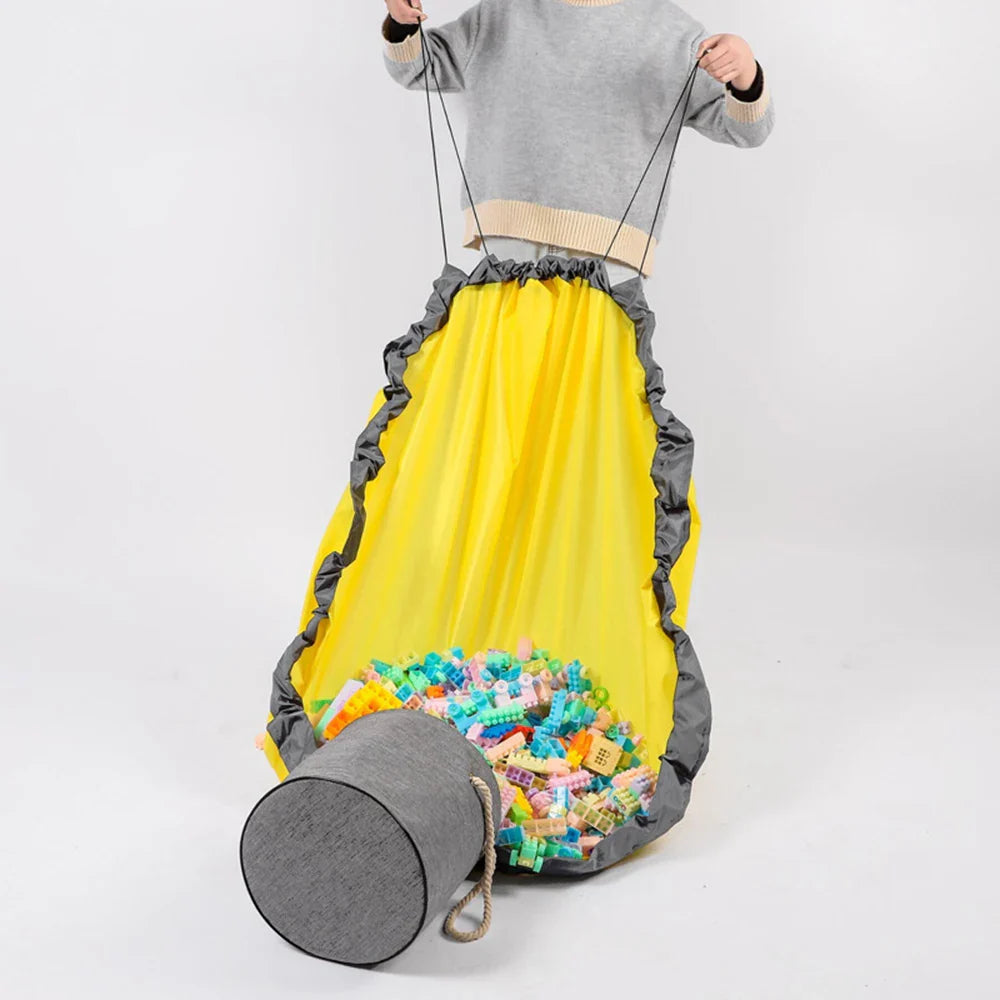Portable Kids Toy Storage Bag with Handles | Oxford Tote