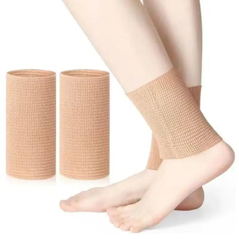 1pc Elastic Ankle Protector Compression Skating Sports Protector Figure Skating Silicone Men And Women's Ankle Protector Peaceful Pleasures Health and Wellness