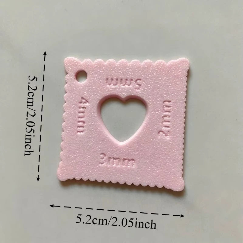 Manual Sewing Tool Needle Thread Ruler Containing 2 3 4 Spacing