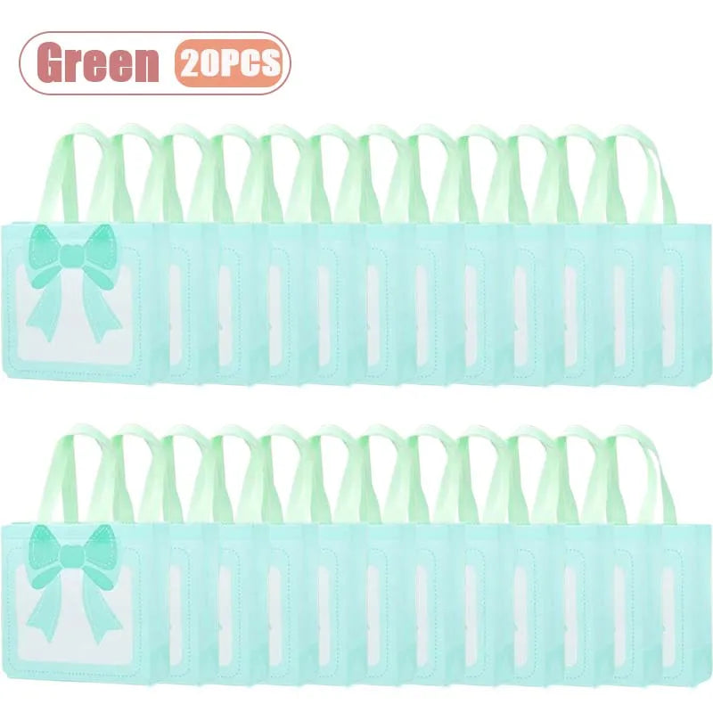 Non-Woven Gift Bags for Party Favors & Birthdays | 1–20 Pcs