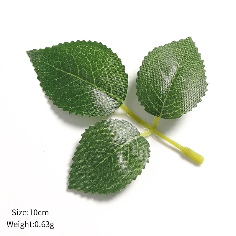 Silk Artificial Leaves for Wedding & Home Decor – 10/30/50 Pcs