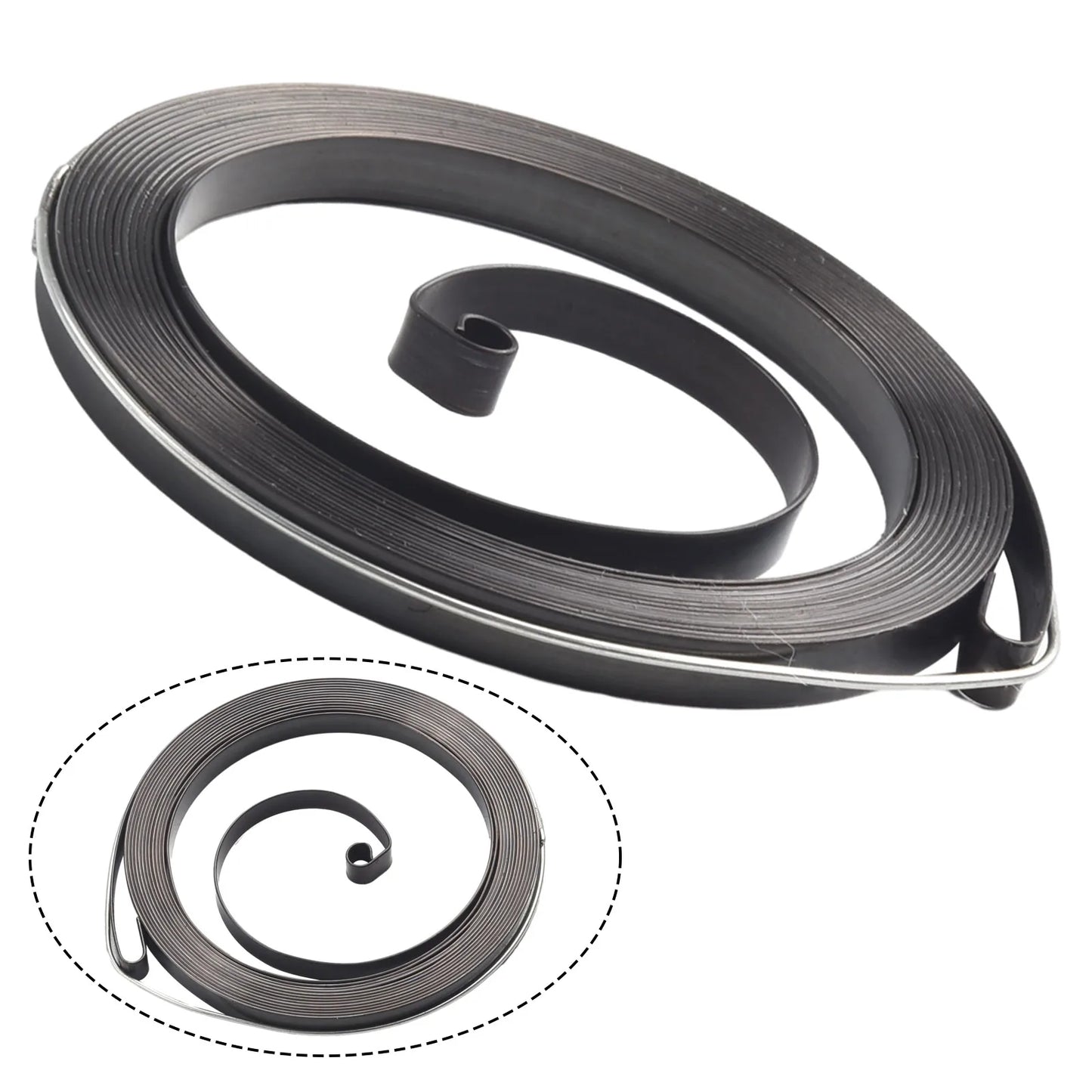 Rewind Recoil Starter Spring Replacement Metal BG56 BG66 BG86 HS46