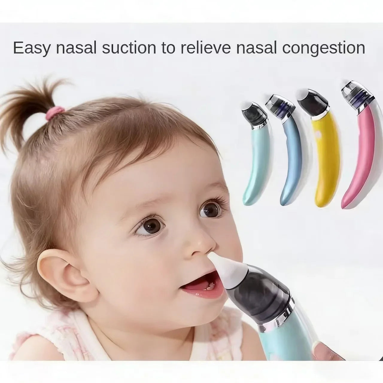 Jaysuing Electric Baby Nasal Aspirator – Safe Gentle Nose Cleaner