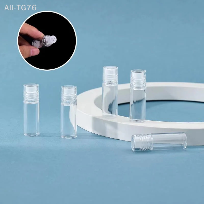 5-Pack 3ml Refillable Loose Powder Containers with Sifter Lids