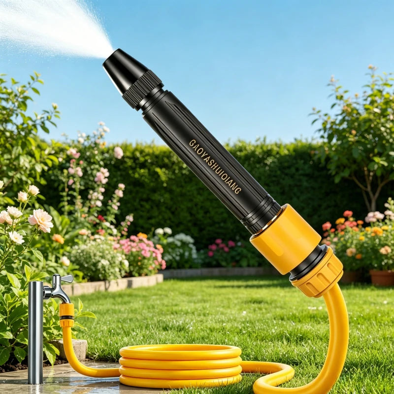 High Pressure Car Wash Water Gun Water Pipe Automotive Supplies Watering Tools Gardening Household Spray Gun Peaceful Pleasures Health and Wellness