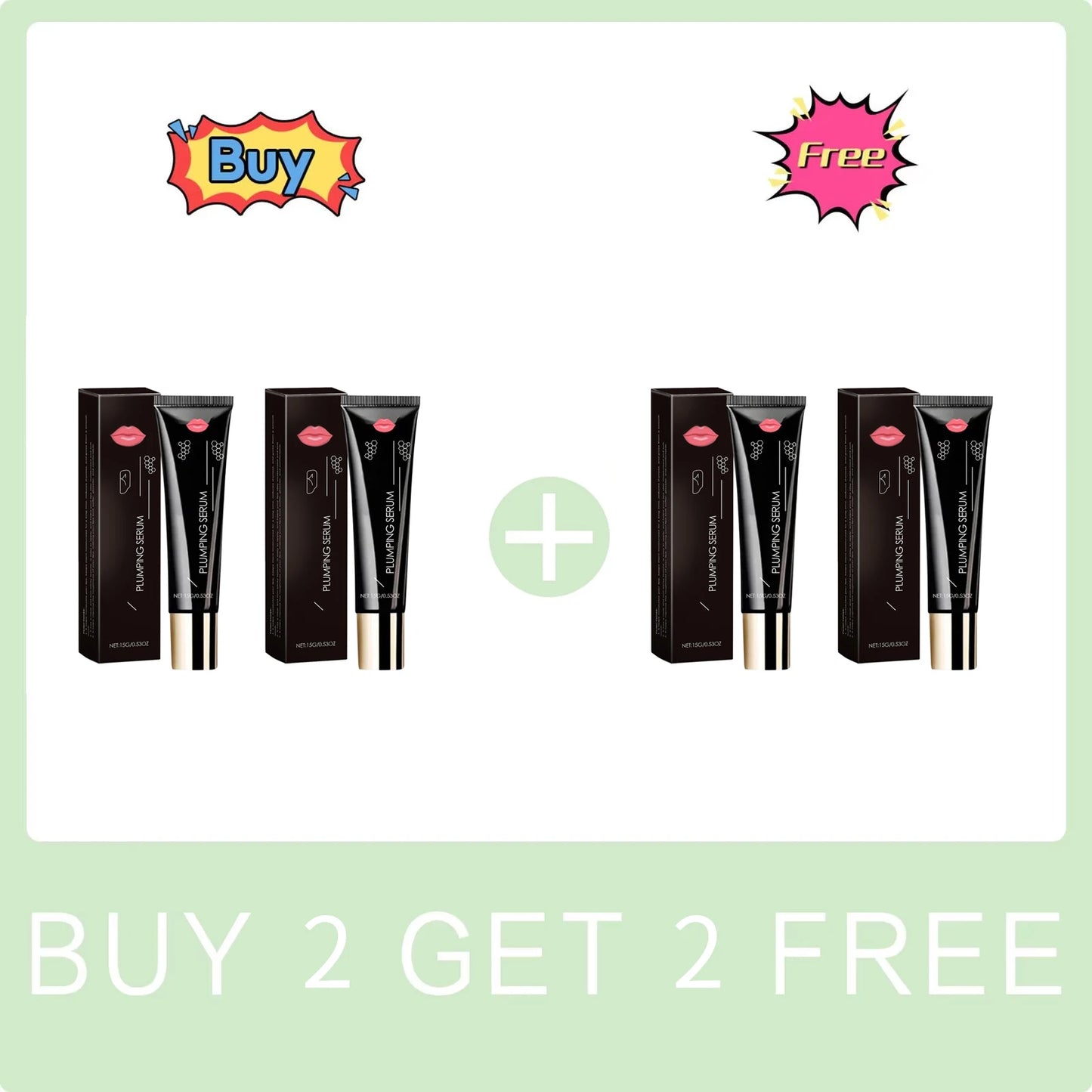 15g Plumping Lip Serum Volumising Increase Lip Elasticity Gloss Reduce Fine Lines Moisturizing Nourishing Sexy Lip Care Product Peaceful Pleasures Health and Wellness Buy 2 Get 2 Free