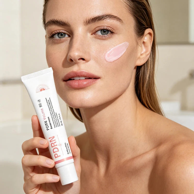 PDRN Face Cream 30ml Moisturizing Lifting Firming Face Cream Revitalize Improve Elasticity Plumping Face Cream Korean Skincare Peaceful Pleasures Health and Wellness