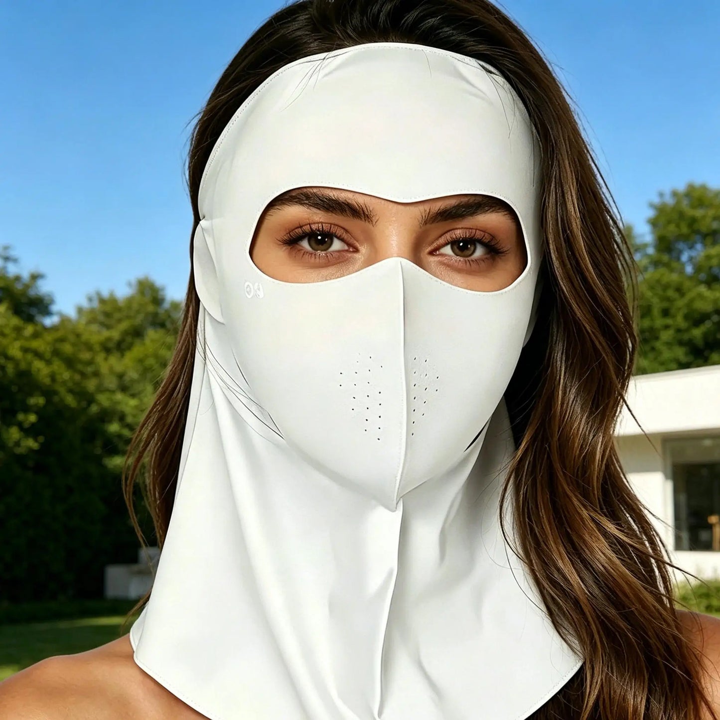 UPF 50+ Ice Silk Sun Face Cover & Neck Gaiter | Breathable