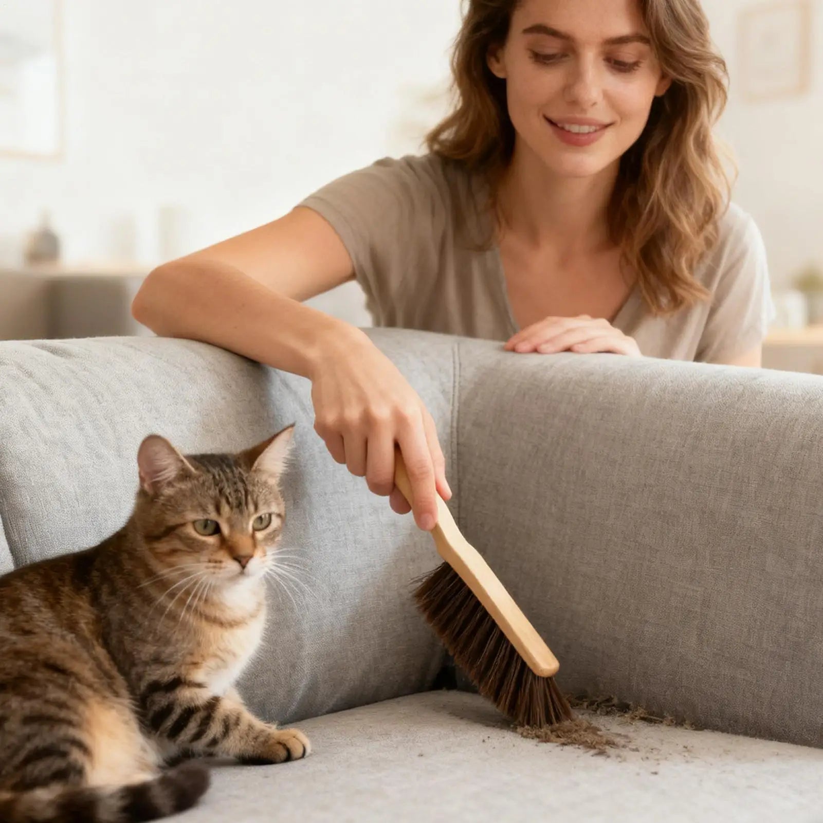Hand Broom Cleaning Brushes Soft Bristle Housekeeping Duster Soft Bristle Bed Sheets Sweeping Cleaning Brush For Counter Bed Peaceful Pleasures Health and Wellness