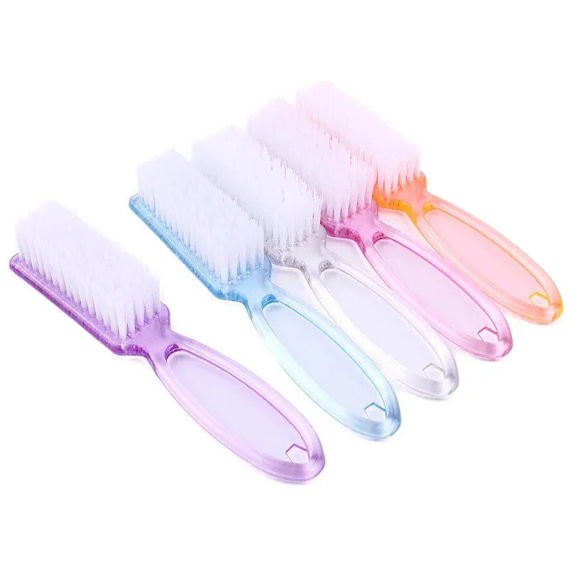 5-Pack Nail Cleaning Brushes | Manicure & Pedicure Scrub Set Nail Cleaning Brush Peaceful Pleasures Health and Wellness