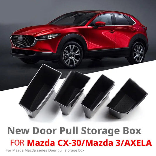 Side Door Handle Storage Box Tray Organizers Car Interior Accessories for Mazda 3 and 2020-2022 for Mazda CX-30 models Peaceful Pleasures Health and Wellness