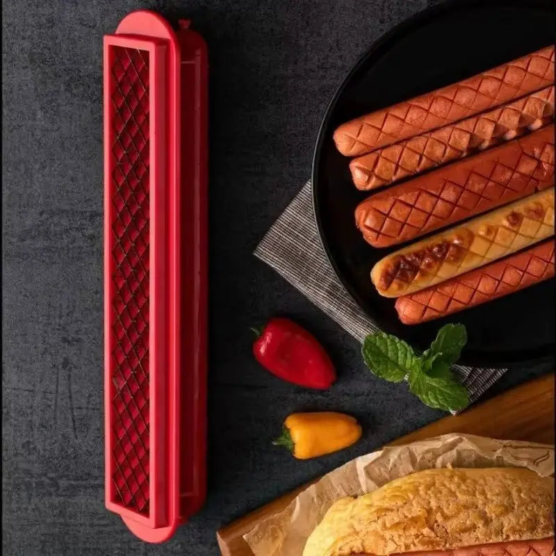 Hot BBQ Sausage Hot Dog Slicers BBQ and Home Kitchen Tools Hot Dog Slicers Peaceful Pleasures Health and Wellness