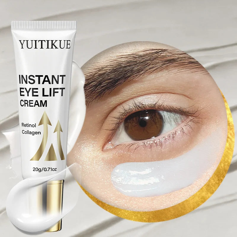 YUITIKUE Instant Eye Lift Cream 20g Retinol & Collagen Formula for Firming, Lifting & Reducing Fine Lines Peaceful Pleasures Health and Wellness