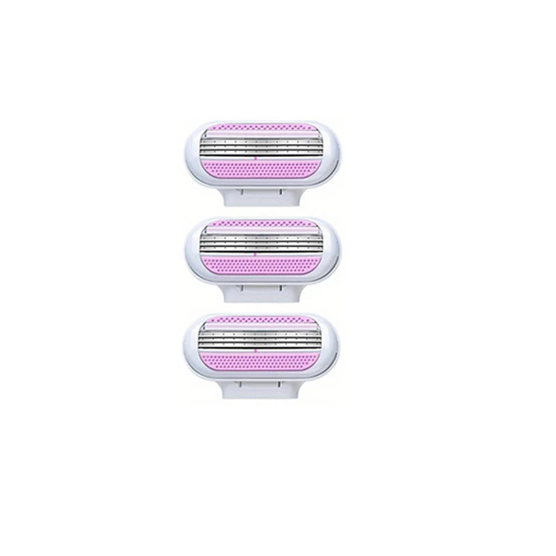 3-Layer Manual Razor for Women – Anti-Irritation, Ultra-Sharp