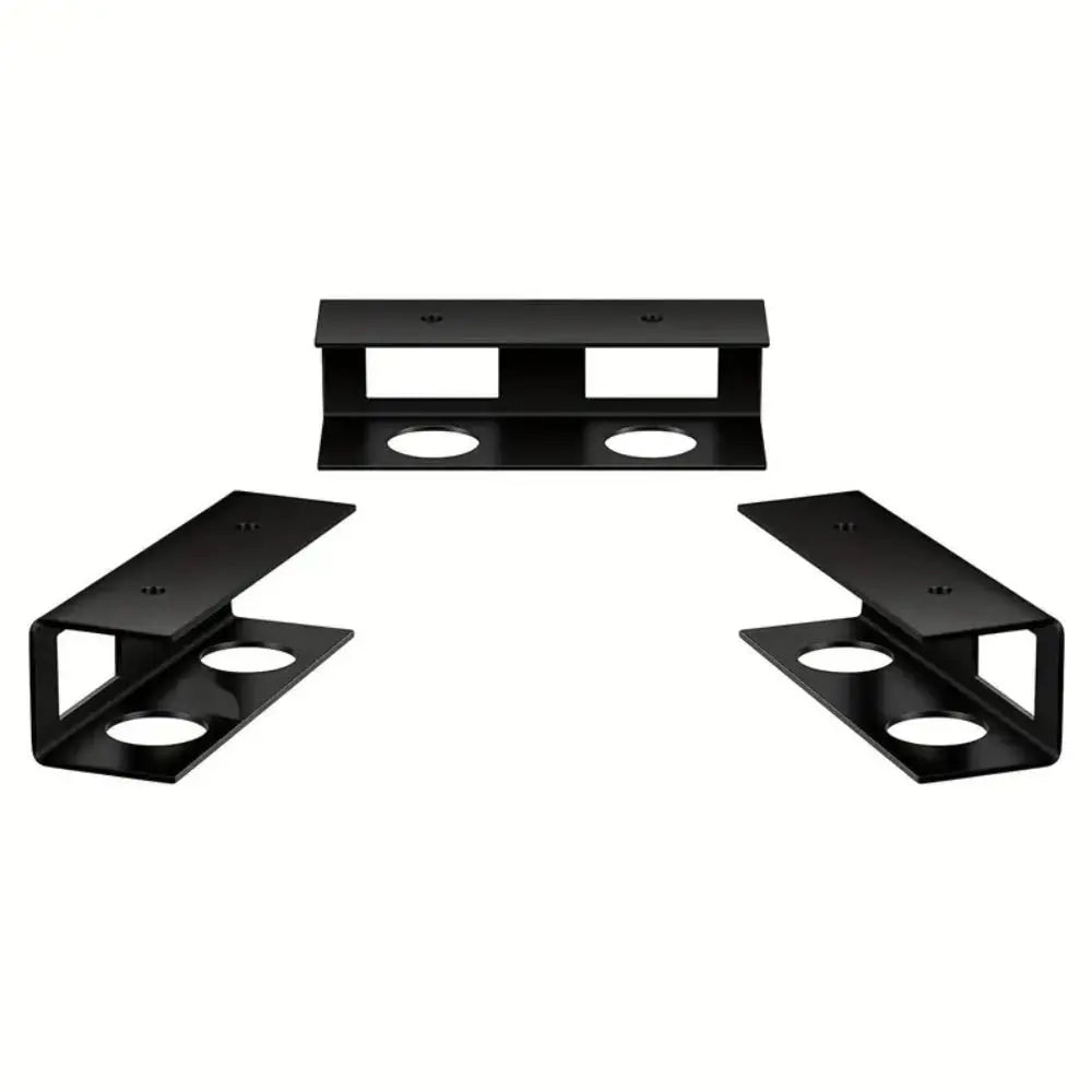 Heat Dissipation Laptop Mount Bracket Black Under Desk Laptop Storage Stand Multi-function Laptop Holder Keyboard Storage Laptop Peaceful Pleasures Health and Wellness black