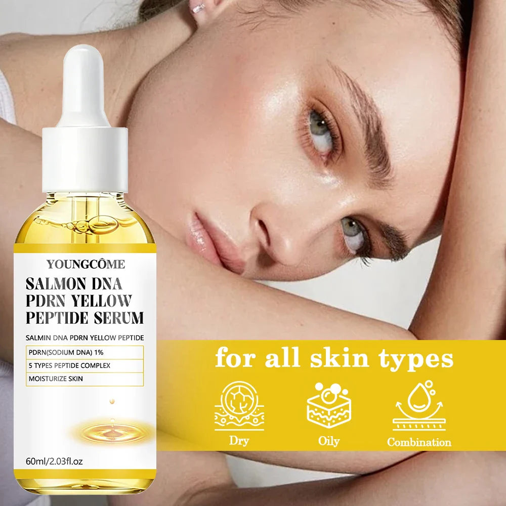 YOUNGCOME Salmon DNA PDRN Peptide Face Serum – Firm & Glow