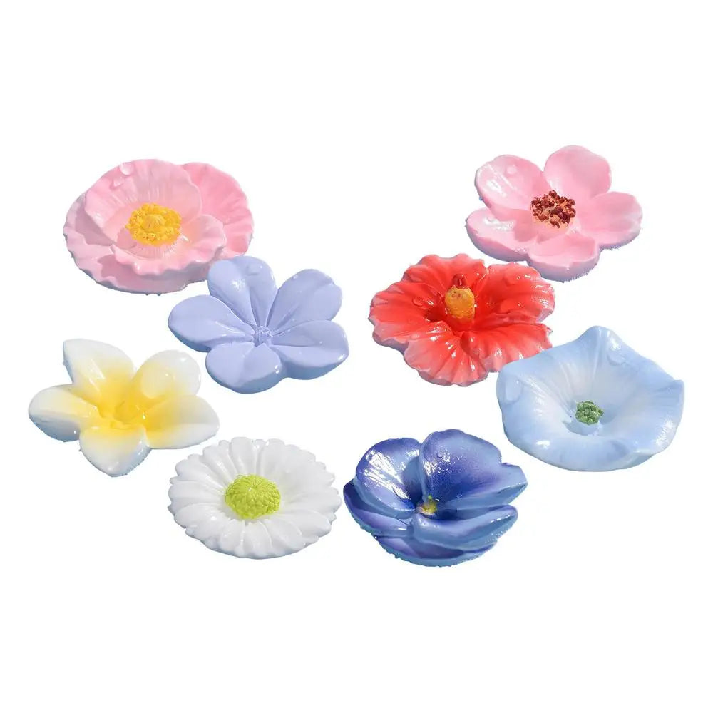 Bee Waterer 8Pcs Aesthetic Weatherproof Flower Bee Watering Station Outdoor Bird Feeder for Backyard Patio Landscape Pond Peaceful Pleasures Health and Wellness 8pcs set