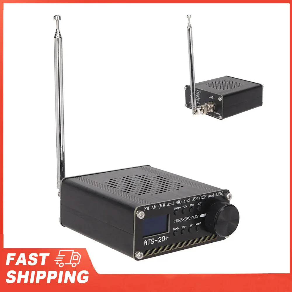 ATS 20+ Radio Receiver Sensitivity Portable Small World Band Digital