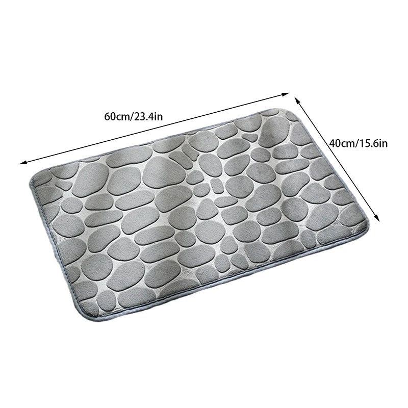 Super Absorbent Non-Slip Bath Mat | Soft Coral Fleece Rug