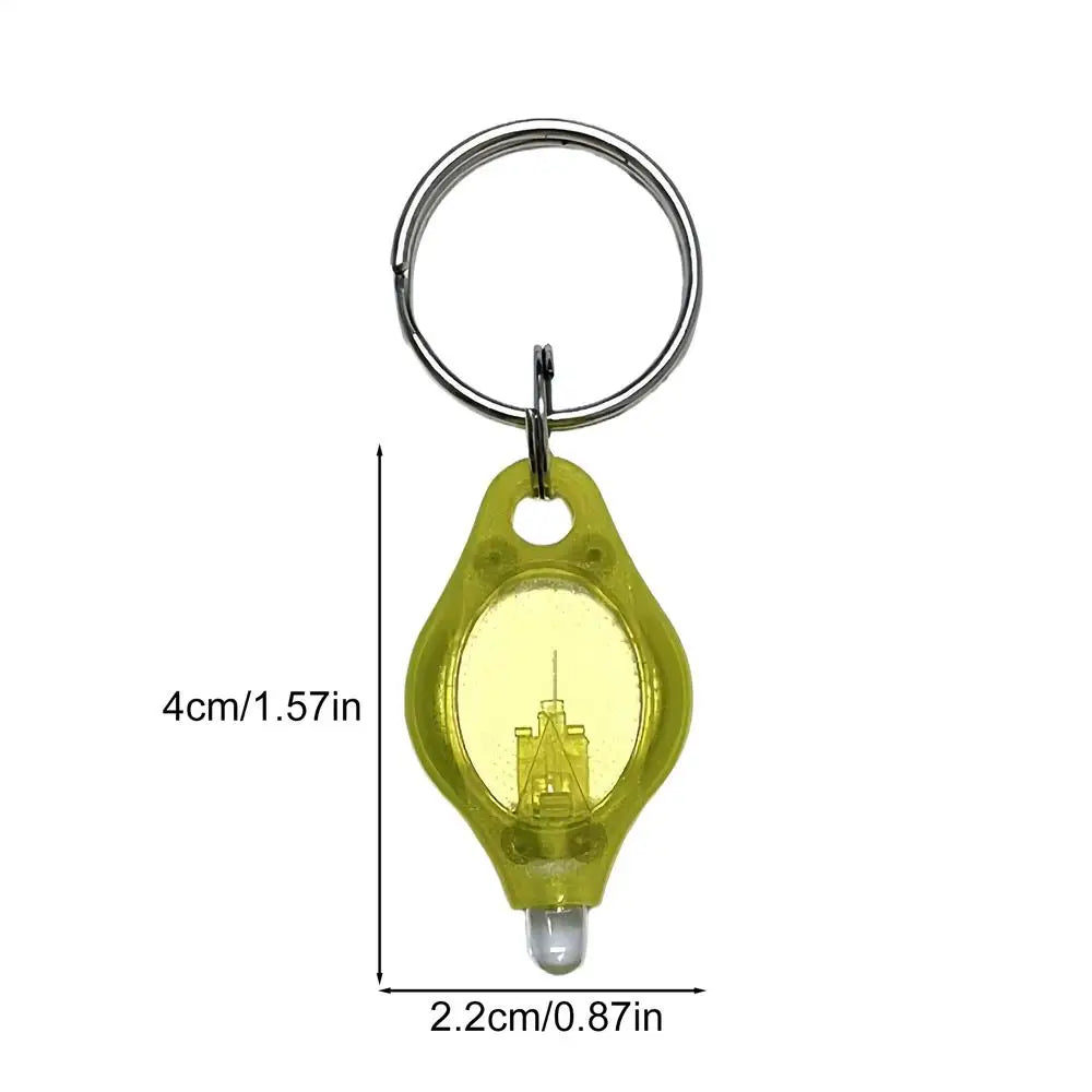 Mini LED UV Keychain Light | Portable Detector for Bags & Keys