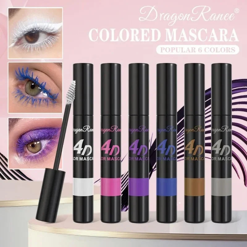 4D Colored Mascara – Waterproof, Volumizing & Lengthening