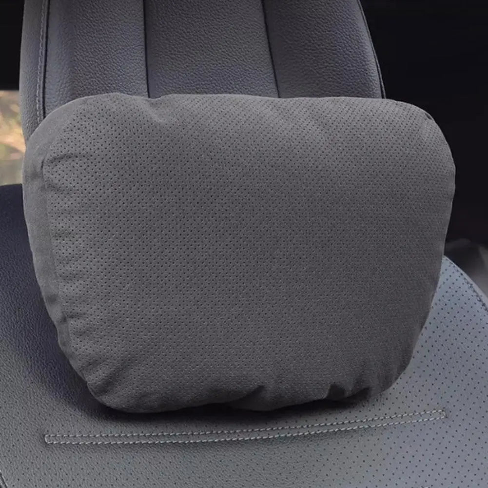 Luxury Car Headrest Pillow,Premium Neck Support Cushion for Mercedes S-Class, BMW,Breathable,Soft for Long Drive Comfort Peaceful Pleasures Health and Wellness