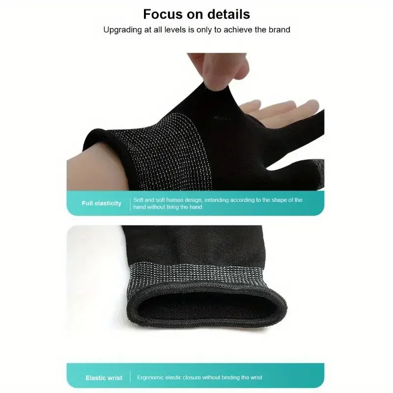 Graphene Finger & Thumb Sleeve Gloves – Non-Slip Touch Screen
