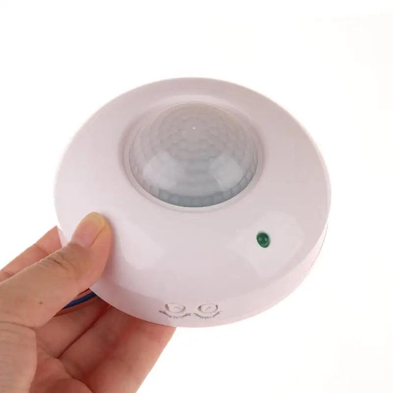 1Set Human Body Infrared Detector 180 Degree AC110-240V Ceiling Mounted PIR Super Slim Motion Sensor Light Switch Peaceful Pleasures Health and Wellness