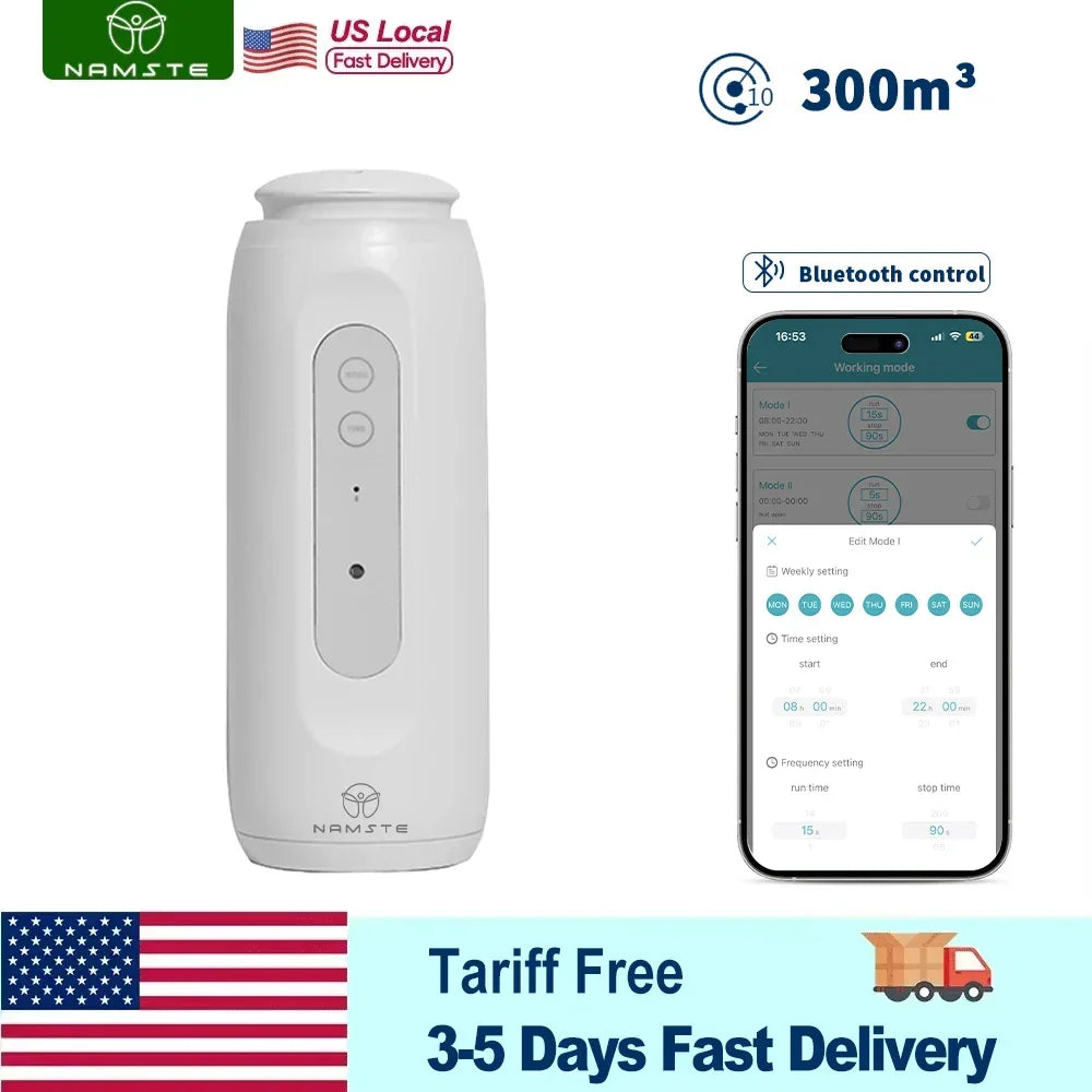 NAMSTE 300m³ Waterless Plug-In Scent Air Machine Peaceful Pleasures Health and Wellness