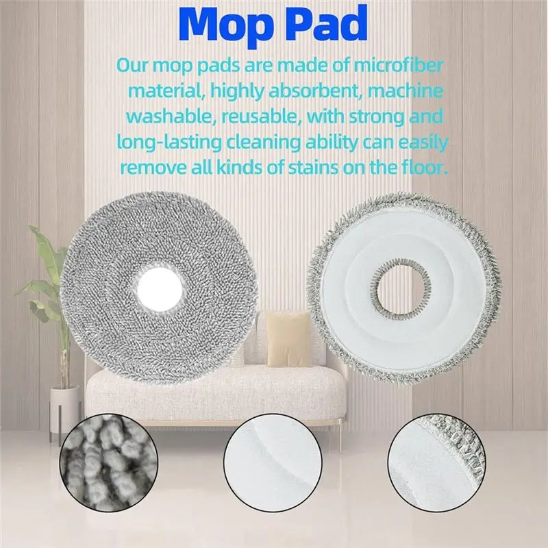 A36T-For Dreame X30 Ultra/L10s Pro Heat Ultra Robot Vacuum Cleaner Main Side Brush Hepa Filters Mop Pad Dust Bags Accessories Peaceful Pleasures Health and Wellness