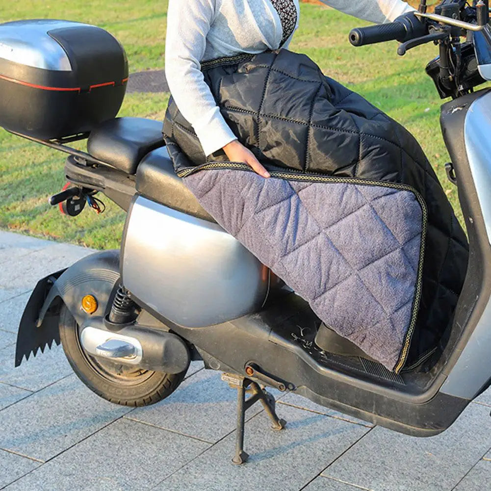 Motorcycle Winter Leg Cover – Windproof Waterproof Scooter Apron Motorcycle Leg Cover Peaceful Pleasures Health and Wellness