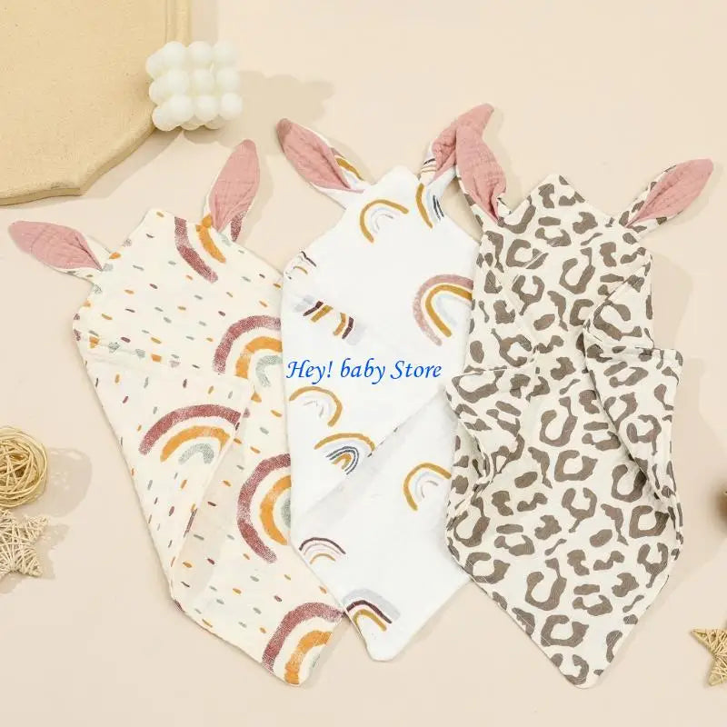 Baby Muslin Washcloths | Organic Cotton Soft Infant Face Towel