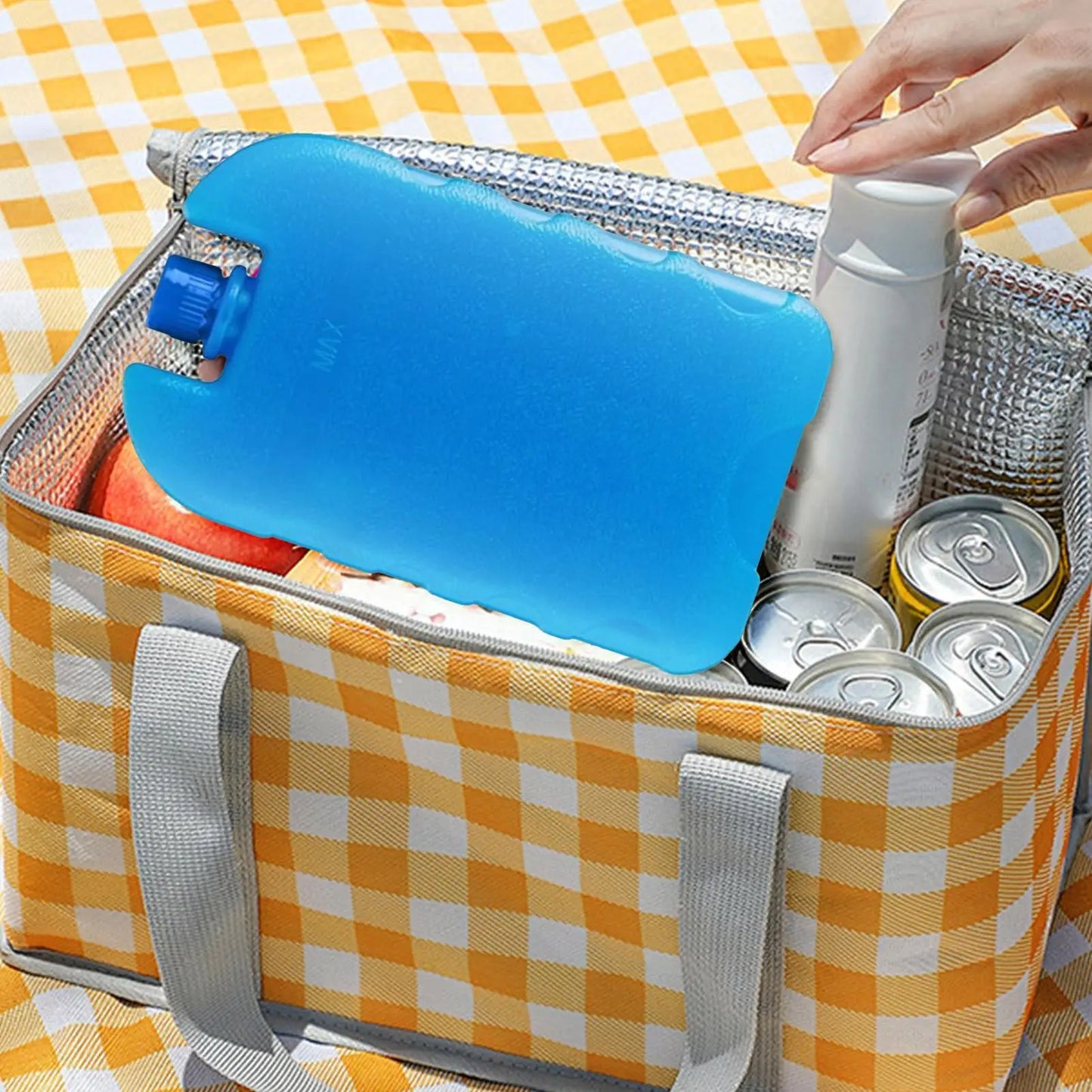 Reusable Ice Crystal Cooler Pack – 300ml Leak-Proof Ice Pack