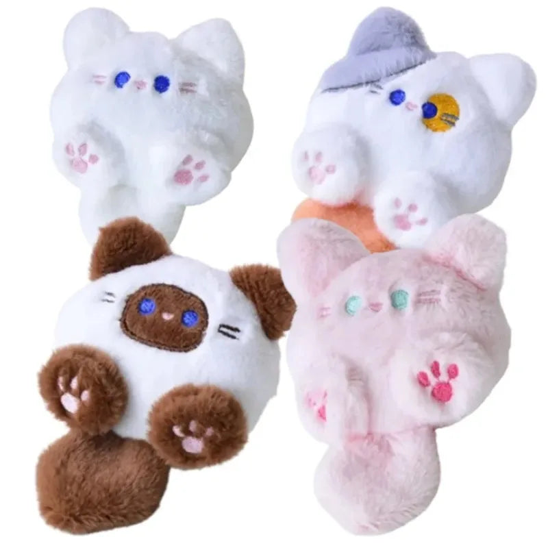 Cute Plush Cat Keychain Pendant – Bag Charm Gift 1–20 Pack
