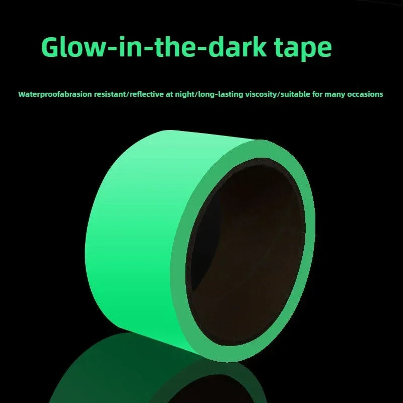 5M Glow in the Dark Tape – Luminous Safety Stair & DIY Tape Glow in Dark Tape Peaceful Pleasures Health and Wellness